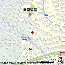 埼玉県春日部市大枝92周辺の地図