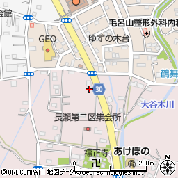 埼玉県入間郡毛呂山町長瀬489-1周辺の地図