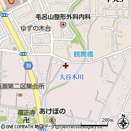 埼玉県入間郡毛呂山町長瀬524-1周辺の地図