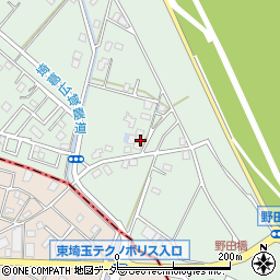 埼玉県北葛飾郡松伏町金杉583-2周辺の地図