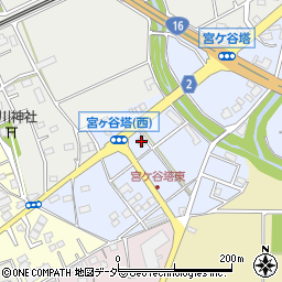 廻鮮寿司江戸や見沼本店周辺の地図