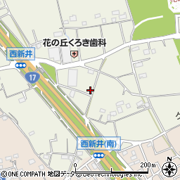 埼玉県さいたま市西区西新井93周辺の地図