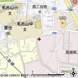 埼玉県入間郡毛呂山町長瀬1758周辺の地図