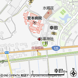 茨城県稲敷市幸田1246周辺の地図