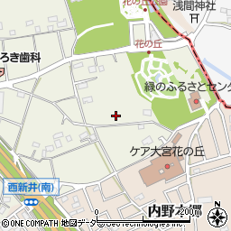 埼玉県さいたま市西区西新井110周辺の地図