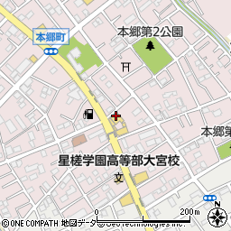 埼玉トヨペット大宮支店周辺の地図