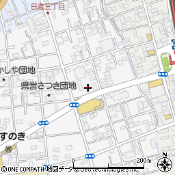 タイムズ宮原駅西口第２駐車場周辺の地図