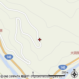埼玉県秩父市大滝527周辺の地図
