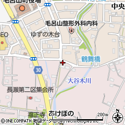 埼玉県入間郡毛呂山町長瀬527周辺の地図