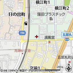 補聴器センター　鯖江店理研産業周辺の地図
