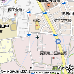埼玉県入間郡毛呂山町長瀬1861周辺の地図