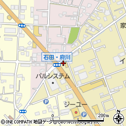 ローソン川越石田店周辺の地図