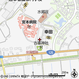 茨城県稲敷市幸田1349-24周辺の地図
