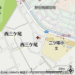 梅郷2号公園周辺の地図
