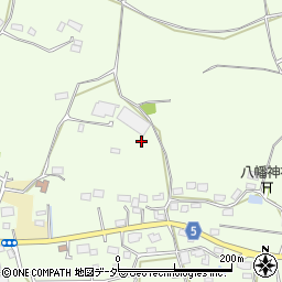 茨城県稲敷市福田周辺の地図