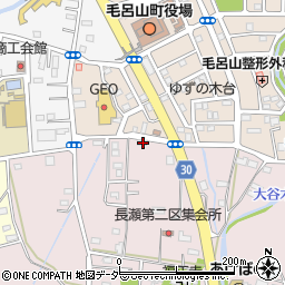 埼玉県入間郡毛呂山町長瀬1853周辺の地図
