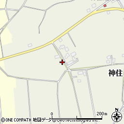 茨城県取手市神住141周辺の地図