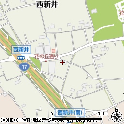 埼玉県さいたま市西区西新井94周辺の地図