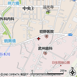 埼玉県入間郡毛呂山町長瀬1847周辺の地図