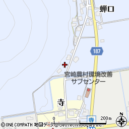 福井県丹生郡越前町蝉口12周辺の地図