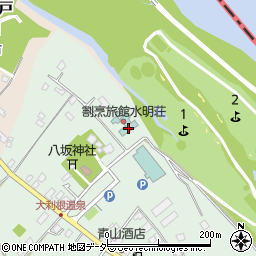 割烹旅館水明荘周辺の地図