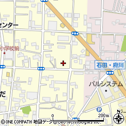 南山田公園トイレ周辺の地図