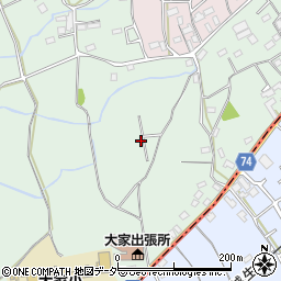 埼玉県坂戸市森戸106周辺の地図