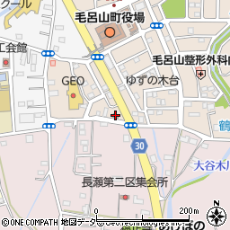 毛呂山町役場　防犯活動センター周辺の地図