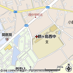 埼玉県鶴ヶ島市下新田284周辺の地図