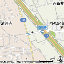 埼玉県さいたま市西区西新井440周辺の地図