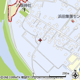 茨城県取手市浜田97周辺の地図