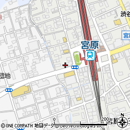埼玉不動産株式会社　宮原西口店周辺の地図