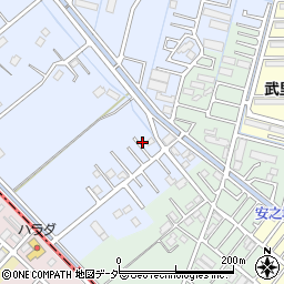 埼玉県春日部市大場541周辺の地図