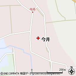 福井県大野市今井周辺の地図