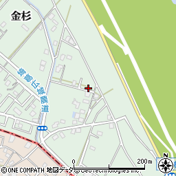 埼玉県北葛飾郡松伏町金杉592周辺の地図