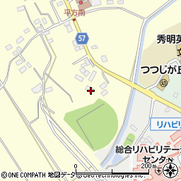 埼玉県上尾市平方774周辺の地図