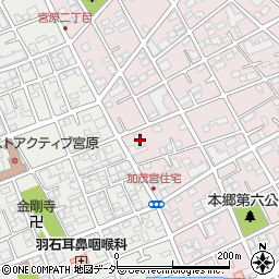 本郷町ハイリーハイツ周辺の地図