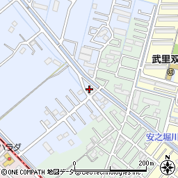 埼玉県春日部市大場543周辺の地図