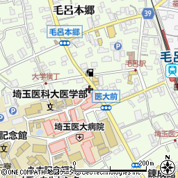 城西大学薬局　毛呂本郷店周辺の地図