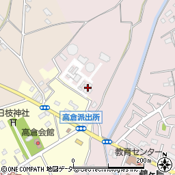 坂戸鶴ケ島水道企業団鶴ケ島浄水場周辺の地図
