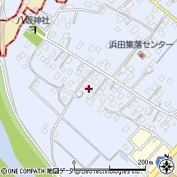 茨城県取手市浜田103周辺の地図