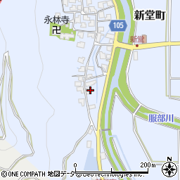 福井県越前市新堂町19周辺の地図