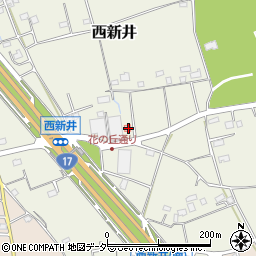 埼玉県さいたま市西区西新井373周辺の地図
