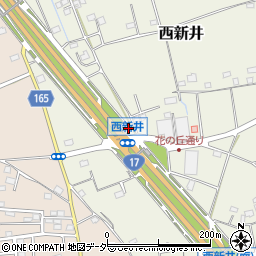 埼玉県さいたま市西区西新井438周辺の地図