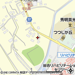 埼玉県上尾市平方778周辺の地図