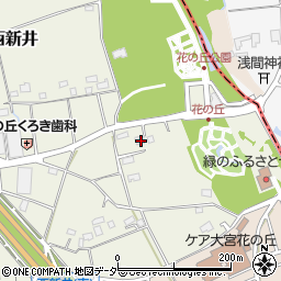 埼玉県さいたま市西区西新井107周辺の地図