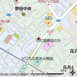 パレノーブル野田花井周辺の地図