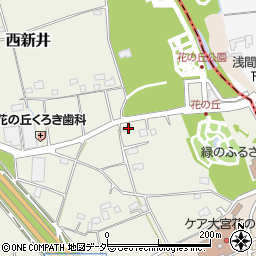 埼玉県さいたま市西区西新井106周辺の地図