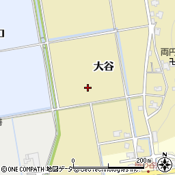 福井県丹生郡越前町大谷周辺の地図