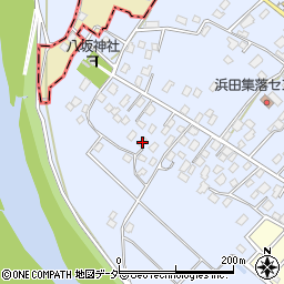 茨城県取手市浜田86周辺の地図